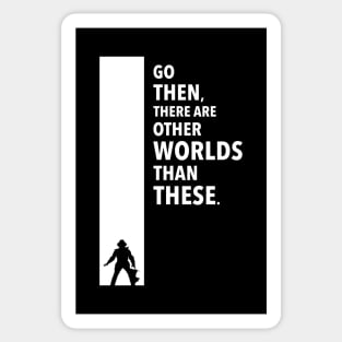 The Dark Tower Worlds white Sticker